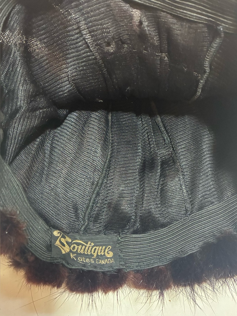 Vintage Fur Hat - Picture 5 of 5